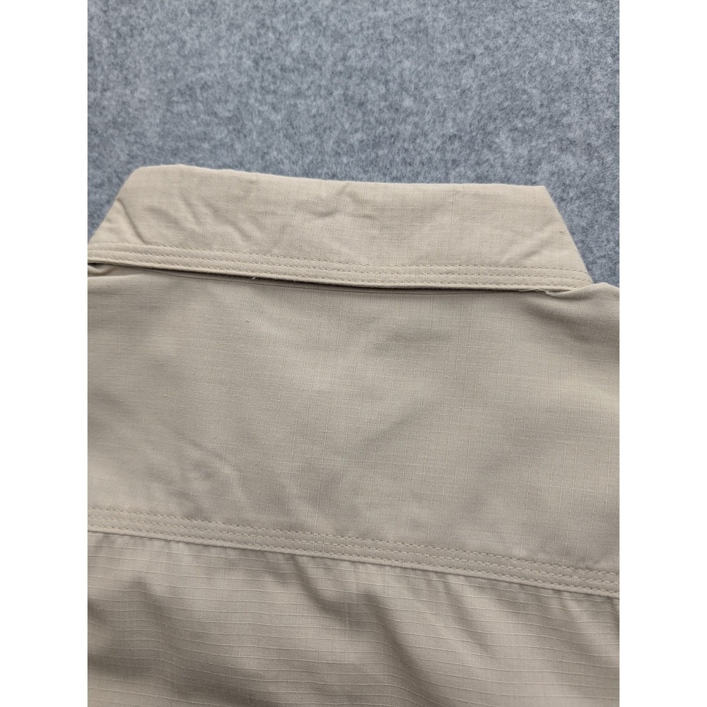 Backpacker Men's Shirt LT Beige Button Up Long Sleeve Pockets Nwt‎ - Picture 11 of 11